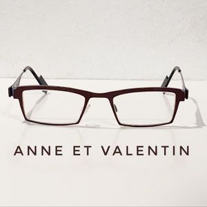 Authentic Anne et Valentin signature designer prescription eyeglasses frames
